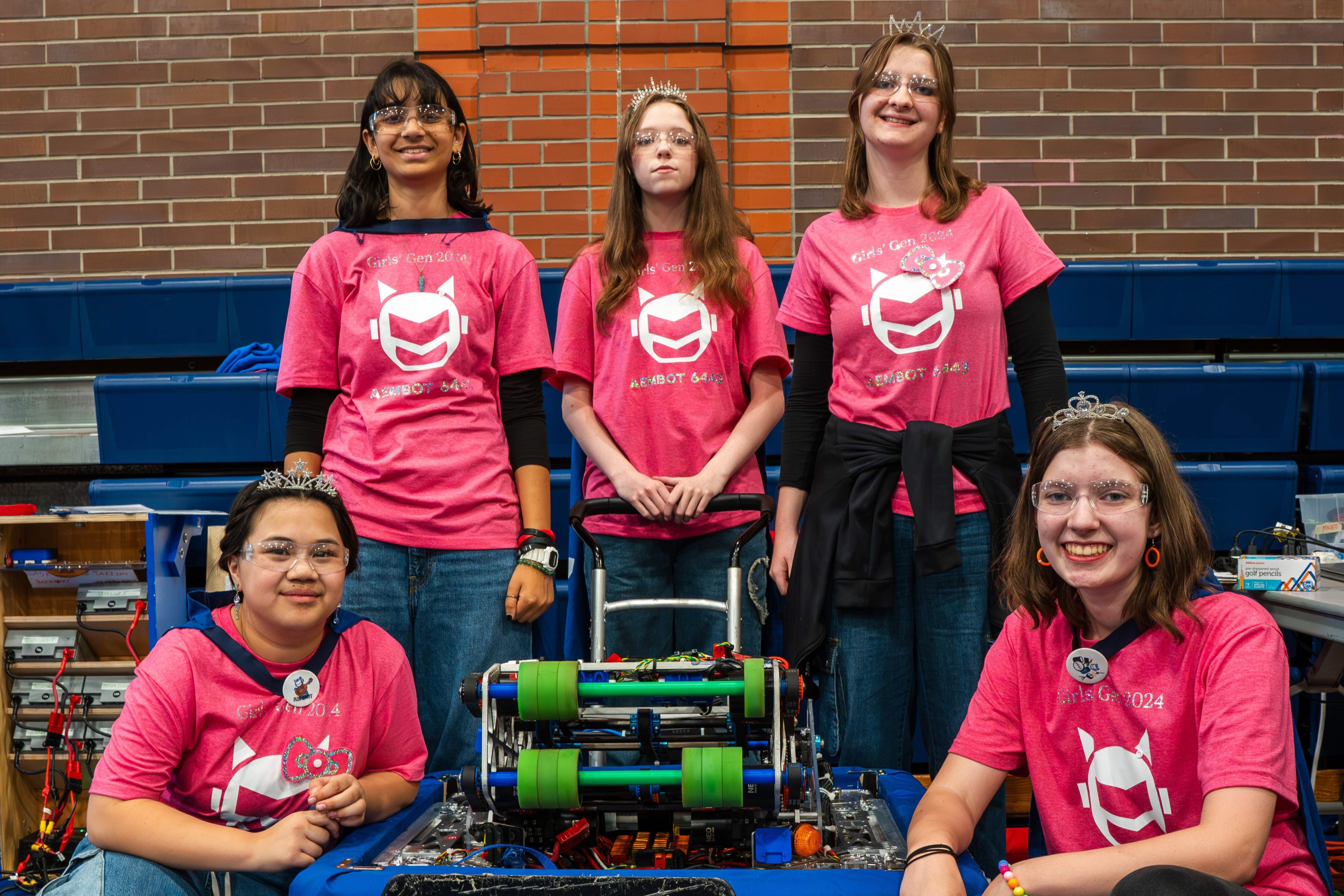 Our drive team with Clef